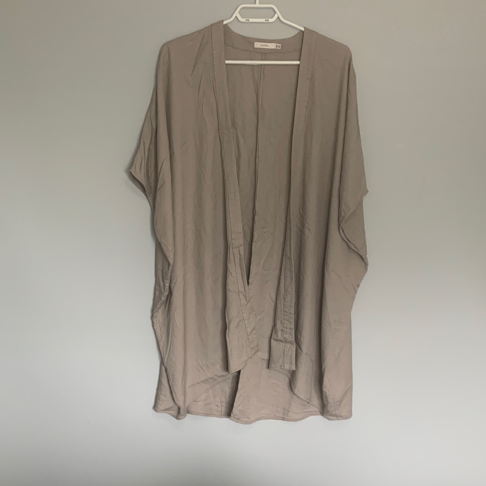Talula Grey drop shoulder oversized vest